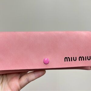 M*i*u miu Black Sunglasses 09WS